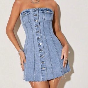 New! Denim Dress (Medium)